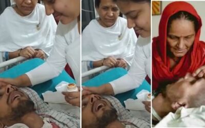 Harish Rana emotional farewell video with Brahma Kumaris sister