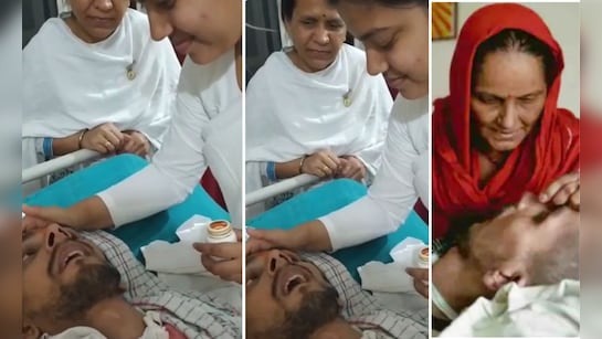 Harish Rana emotional farewell video with Brahma Kumaris sister