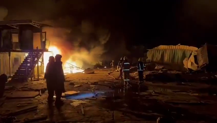 Afghanistan Pakistan airstrike aftermath at Kabul hospital