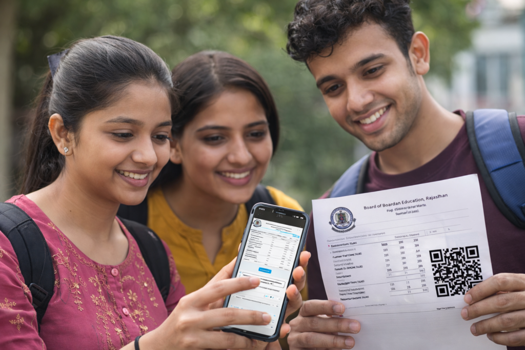 RBSE 10th Result 2026: 94% से ज्यादा छात्र पास, QR Code से भी चेक करें रिजल्ट
