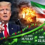 Trump Iran strike delay impact on stock market Dow Jones Gift Nifty surge